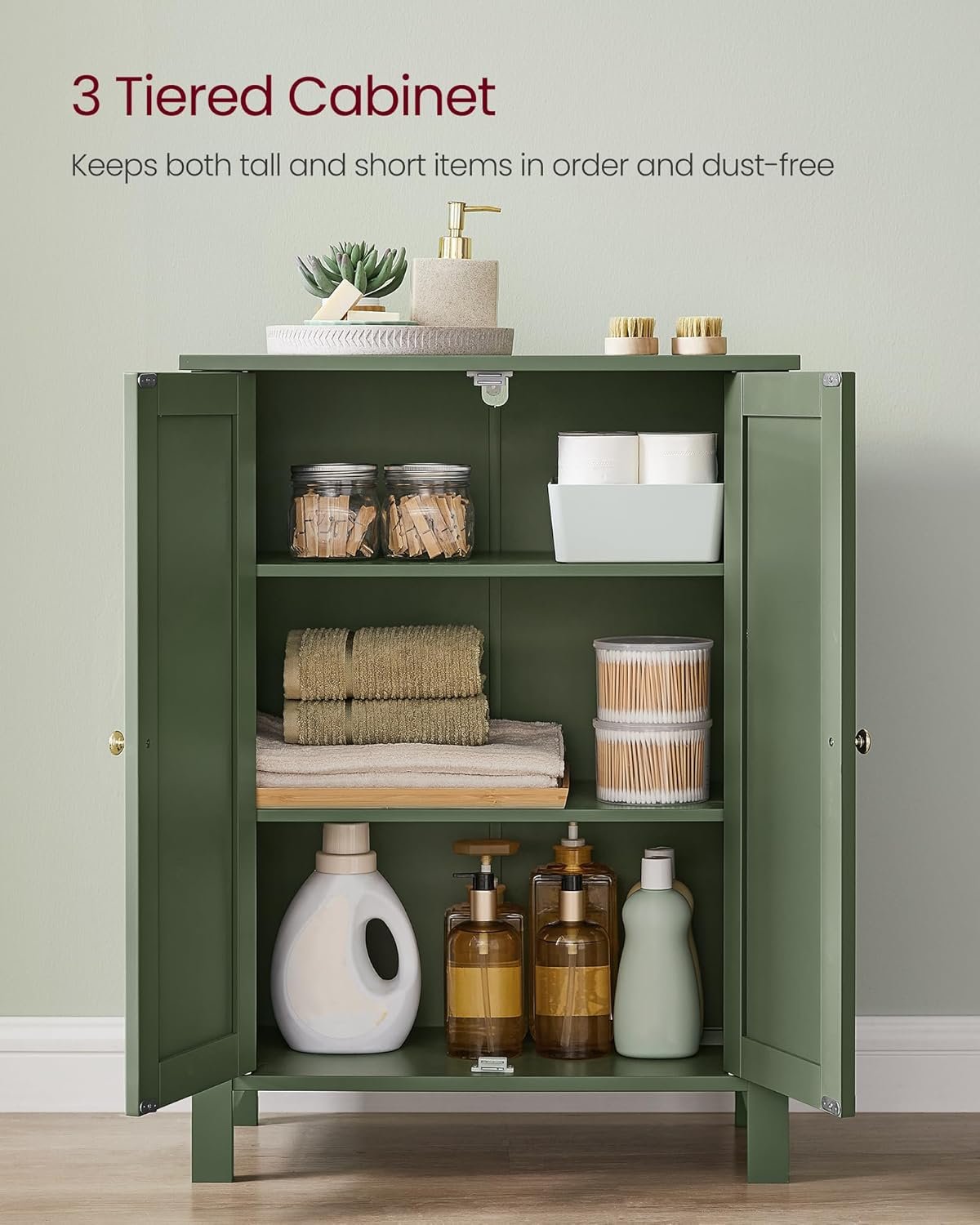 VASAGLE Floor Storage Cabinet