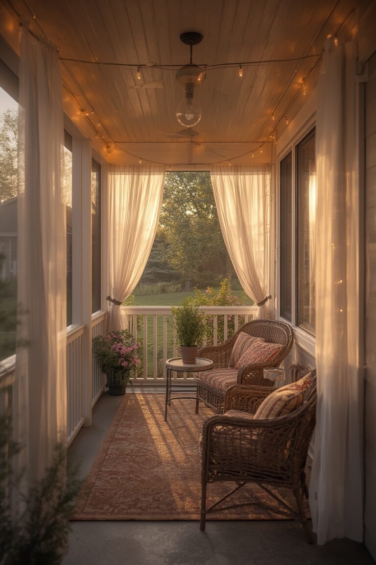 Small screened-in porch ideas