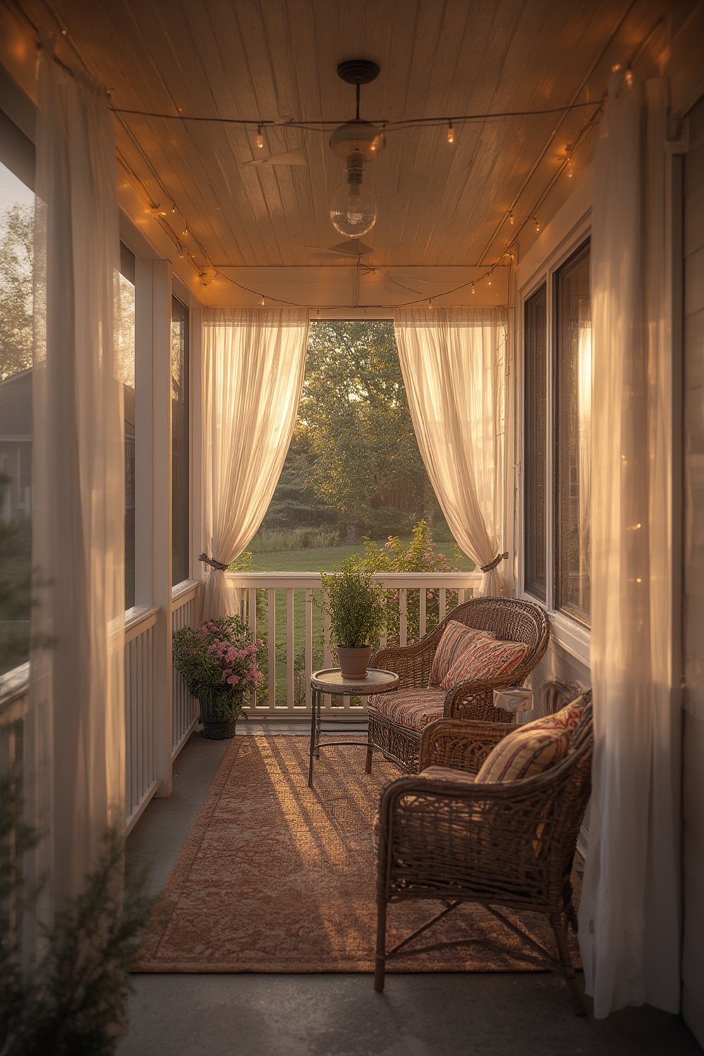 Small screened-in porch ideas