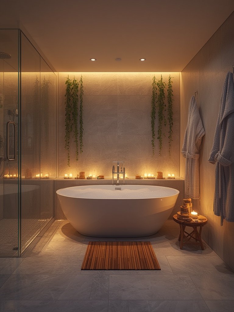 Spa bathroom - Illustration 3