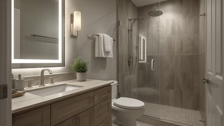 Energy-efficient bathroom
