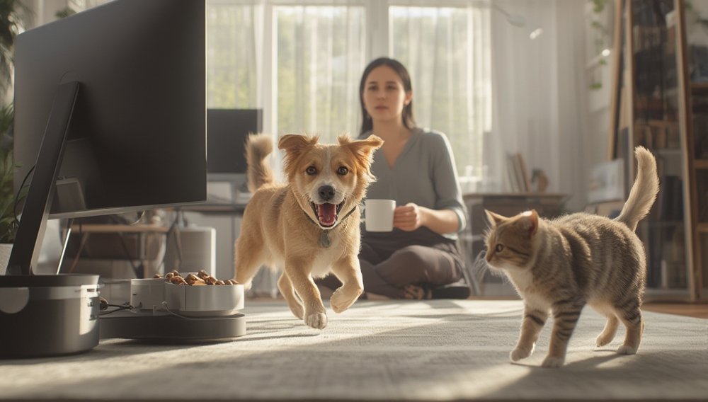 Pet Enrichment Tech - Illustration 1