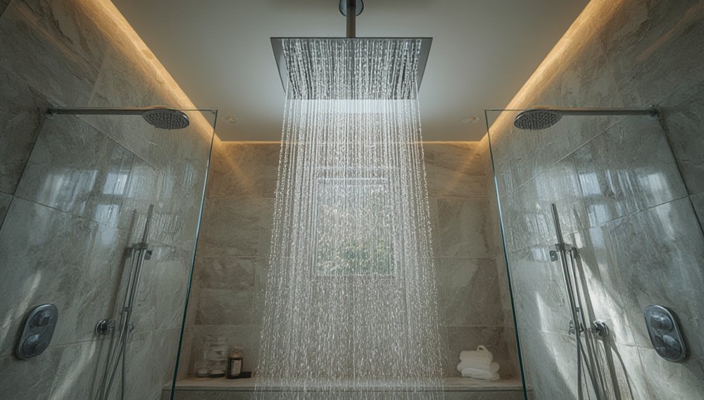 Rainfall Showerhead: 7 Amazing Ways to Create Spa-Quality Showers (Proven Guide) 2 Rainfall showerhead - Illustration 1
