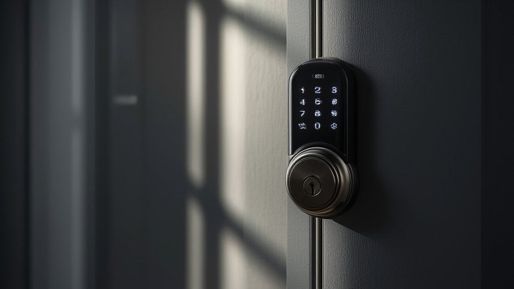 Smart deadbolt locks
