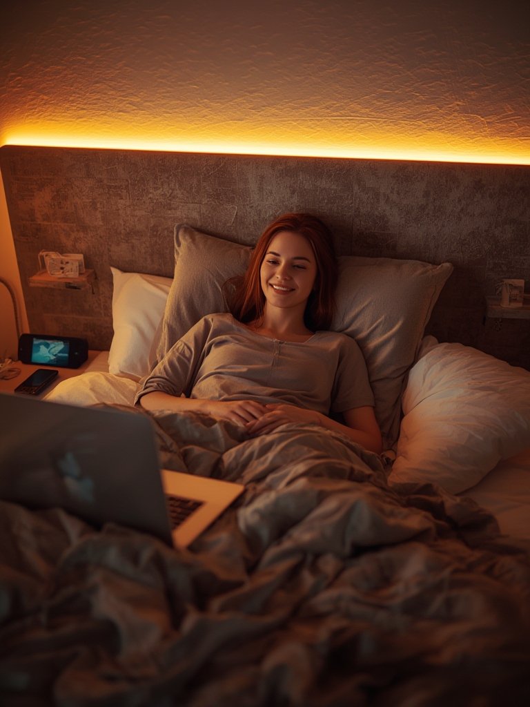 Bed Frame with Headboard - Illustration 3