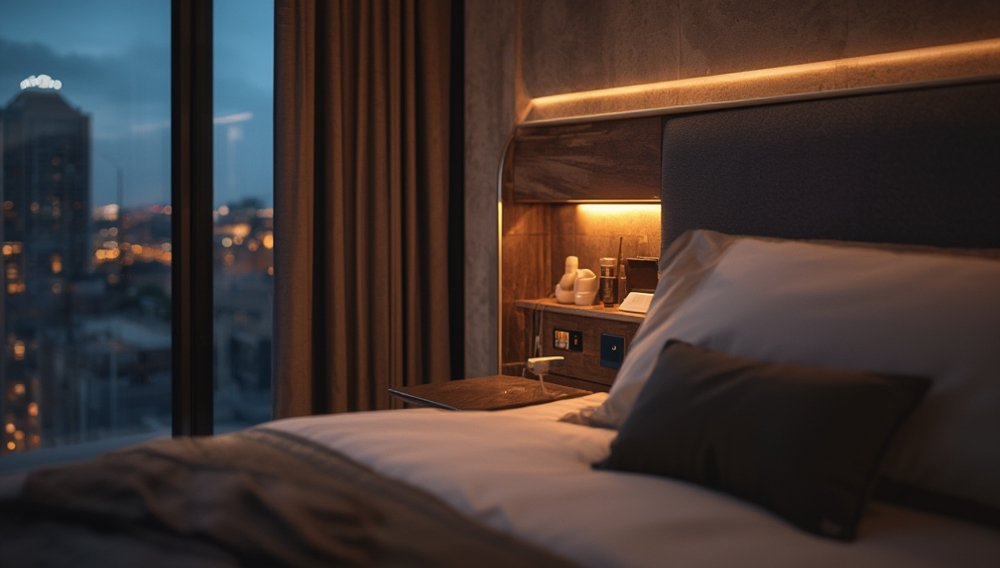 Bed Frame with Headboard - Illustration 1