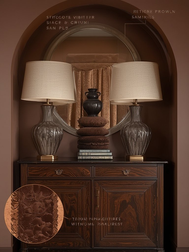 Chocolate Brown Maximalism: 7 Amazing Ways to Transform Your Home (Proven Guide) 3 Chocolate Brown Maximalism - Illustration 2