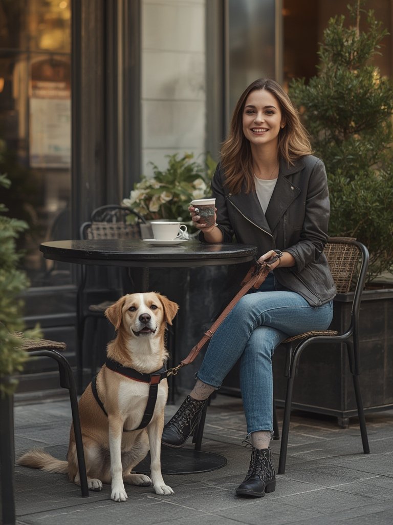 Crossbody Dog Lead - Illustration 3