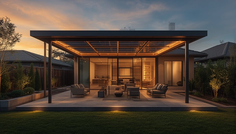 Smart Solar Pergolas - Illustration 1