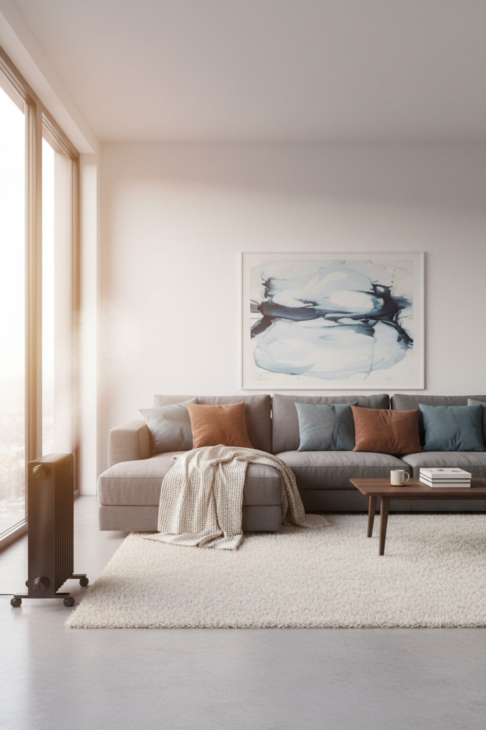 oil radiator display