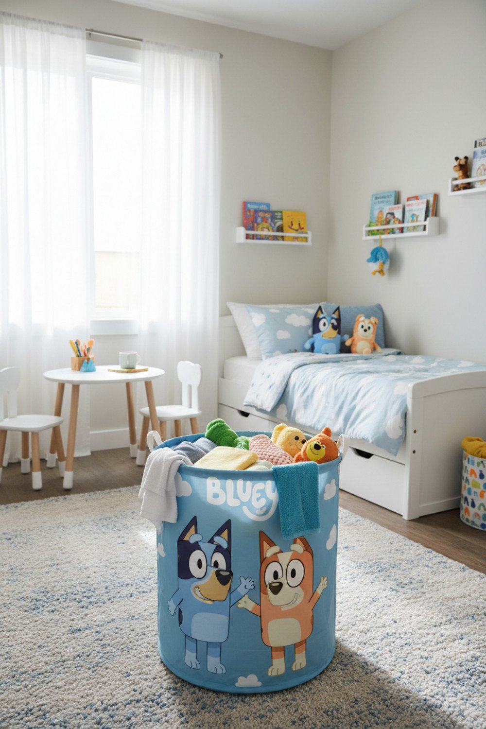 Bluey Hamper display