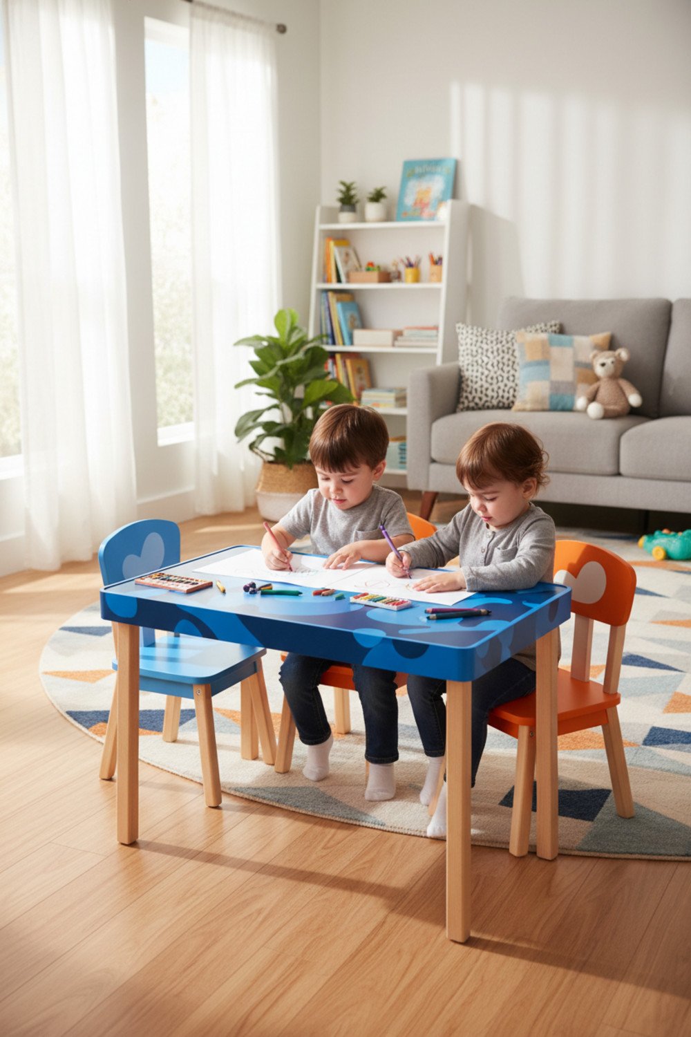 Bluey Table with Storage: Practical Review (2026) 1 Bluey Table display