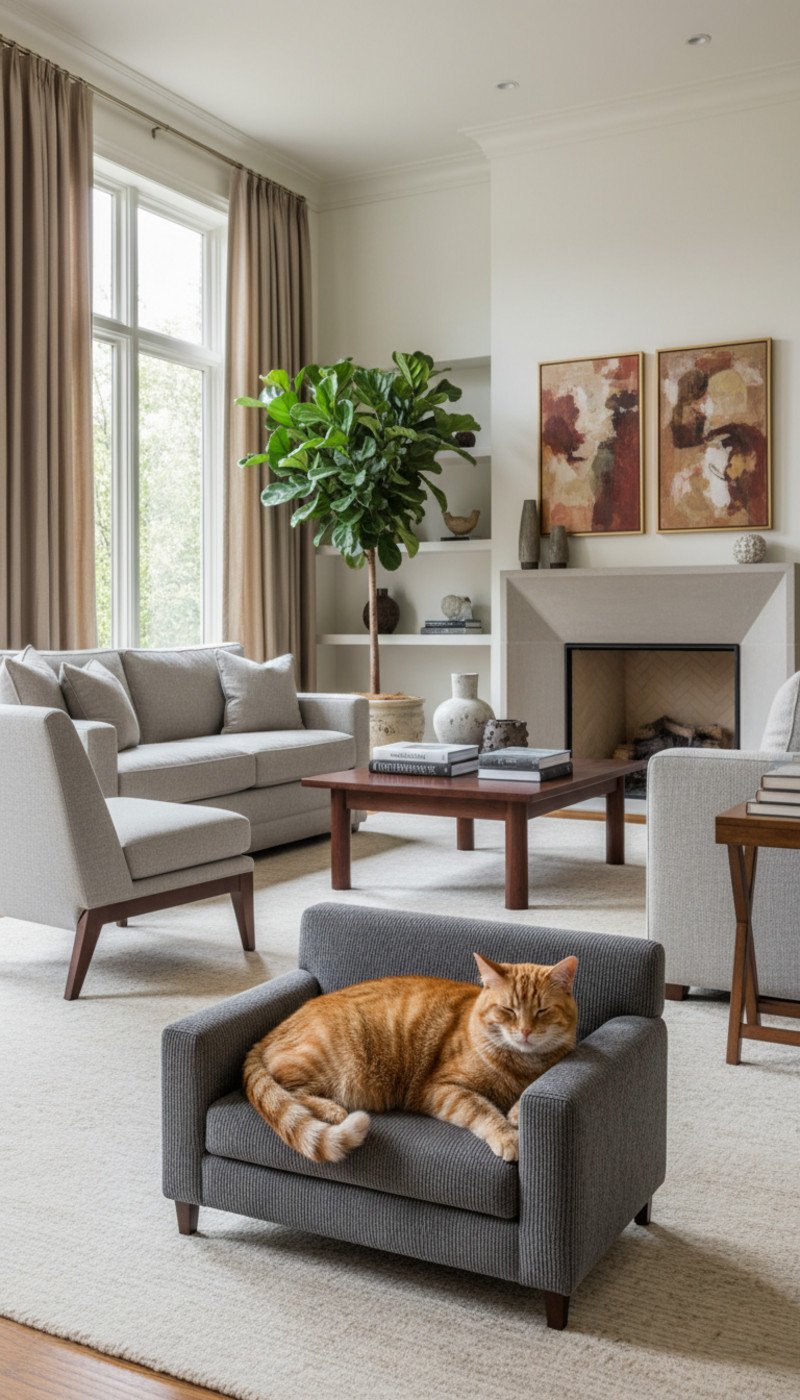 Cat Sofas: 5 Essential Ways To Choose The Perfect Luxury 2 Cat Sofas - Illustration 1