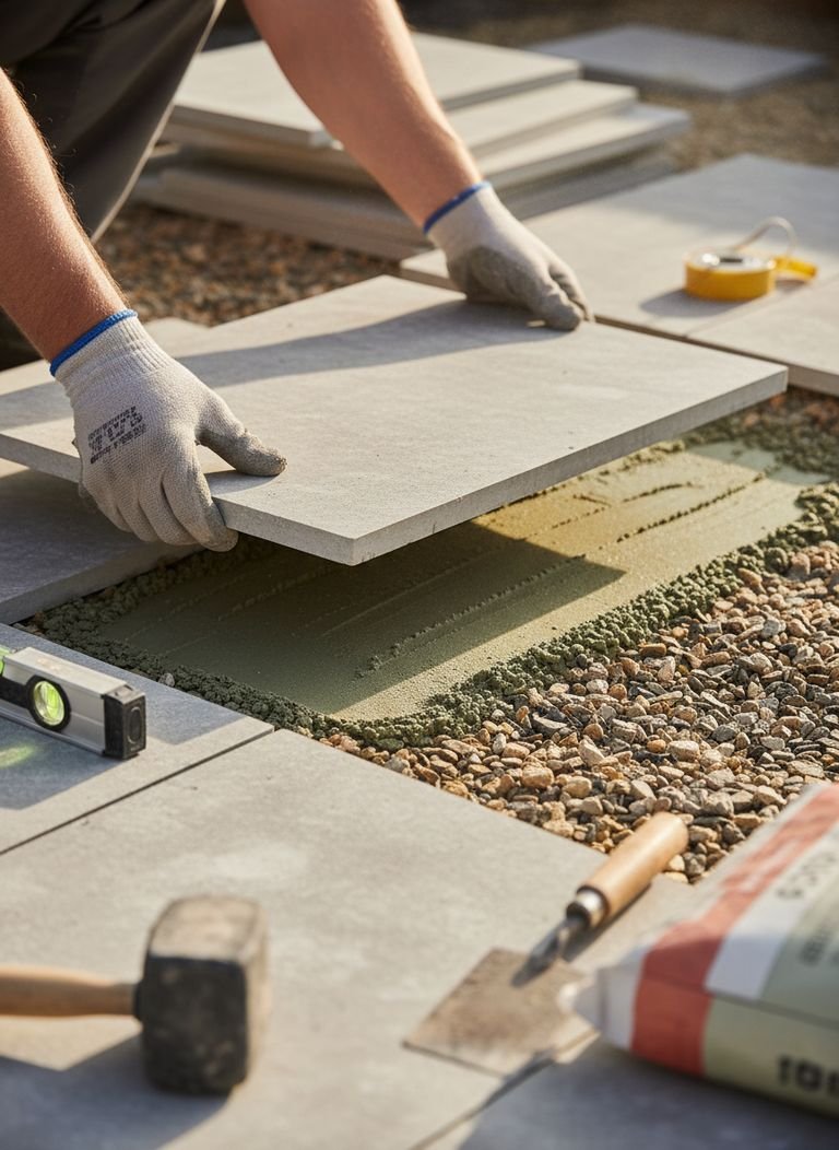 Porcelain Garden Paving - Illustration 2