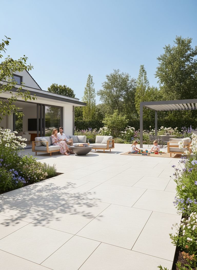 Porcelain Garden Paving - Illustration 3