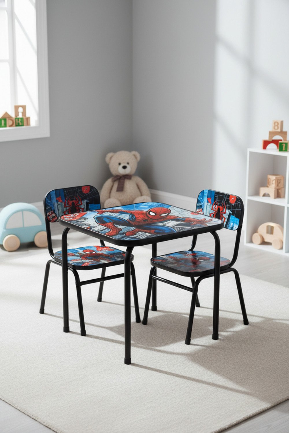 Spiderman table display