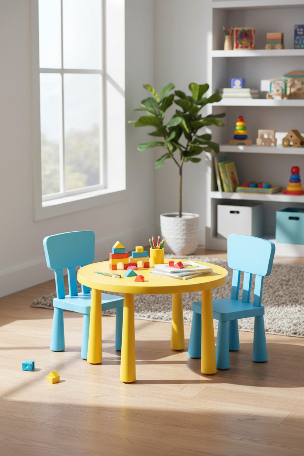 kids table display