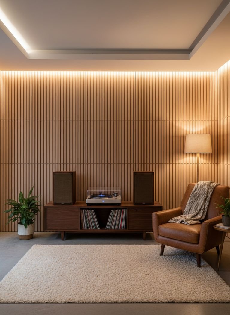 Acoustic Slatted Panelling - Illustration 3