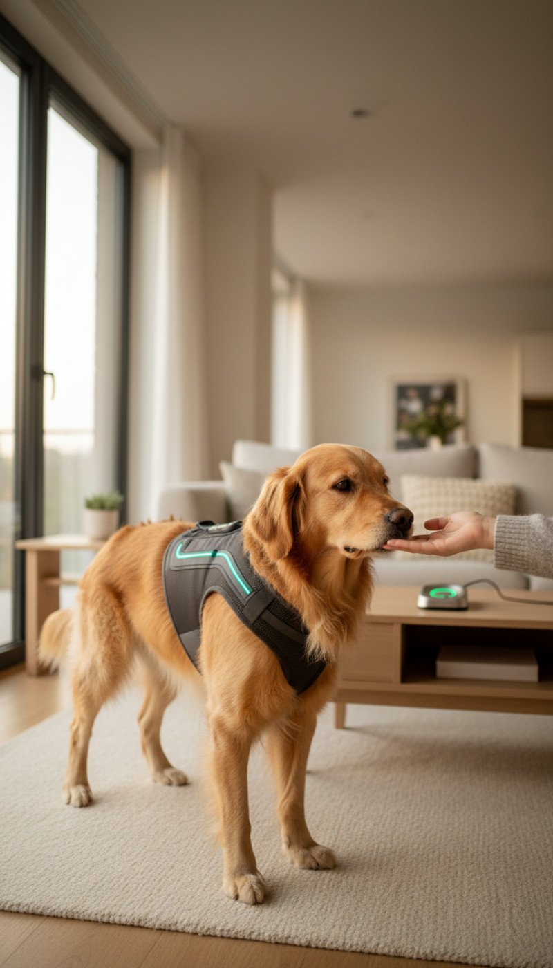 Biometric Pet Harnesses - Illustration 1