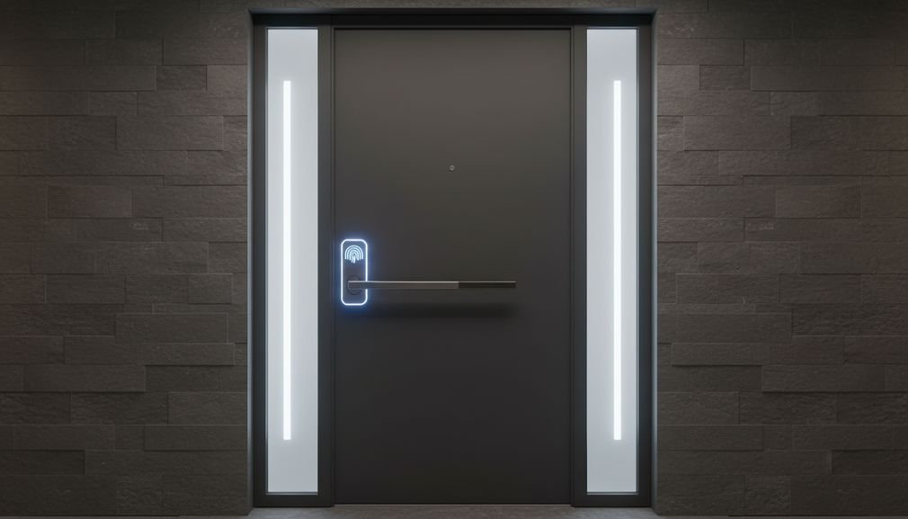 Fingerprint Front Doors