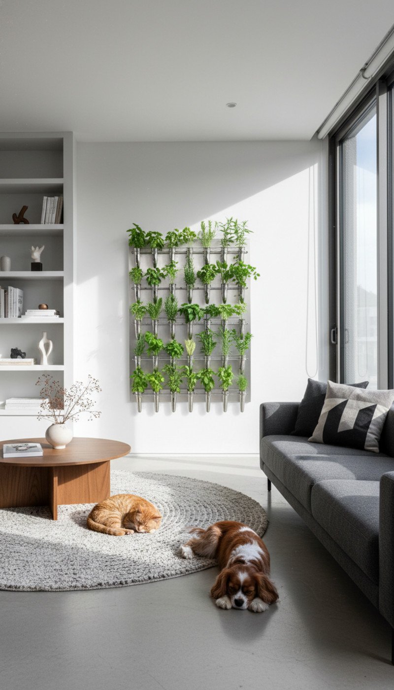Pet-Safe Vertical Herb Garden - Illustration 1