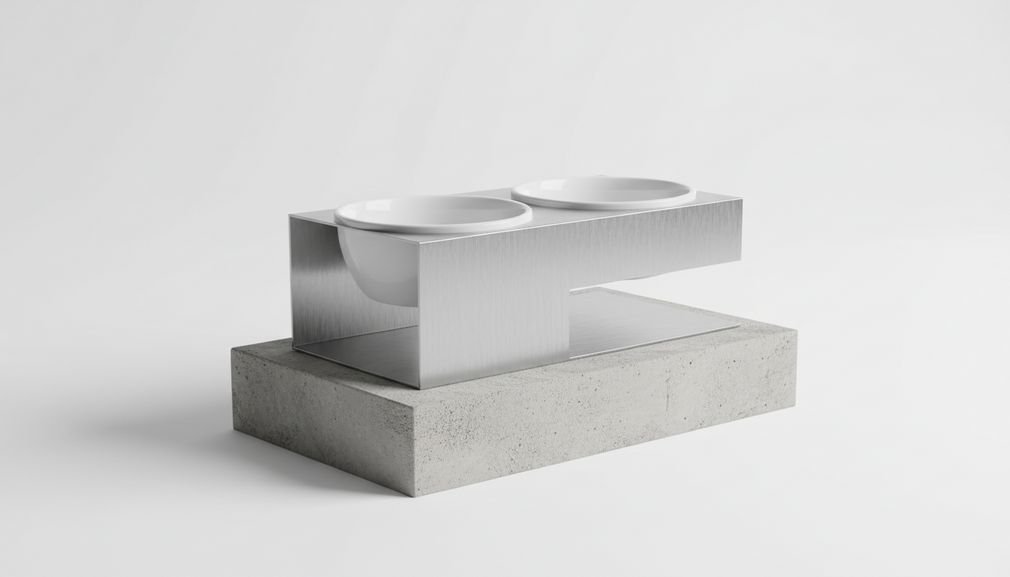 Sculptural Pet Feeders